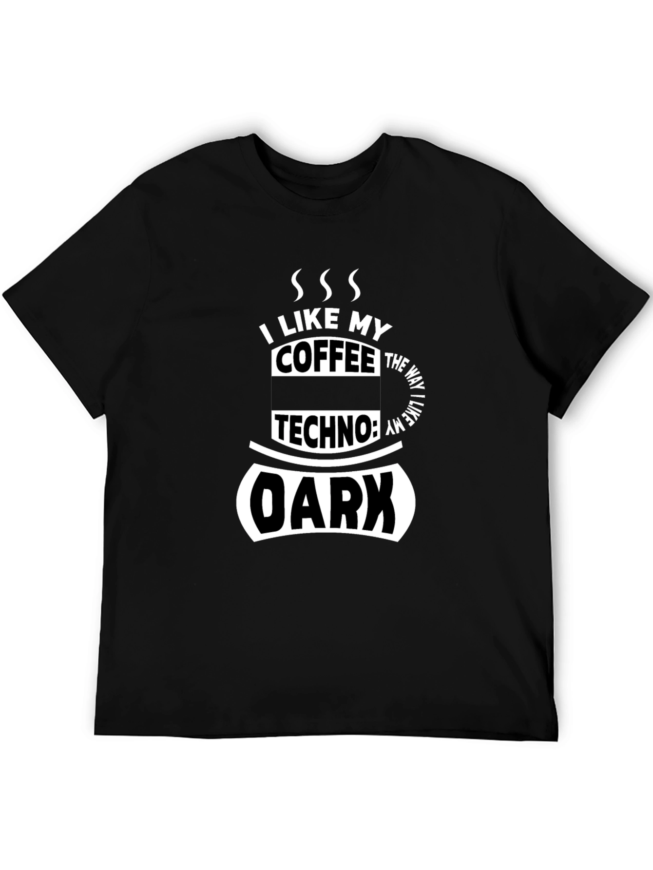 I Like My Coffee Techno T-Shirt