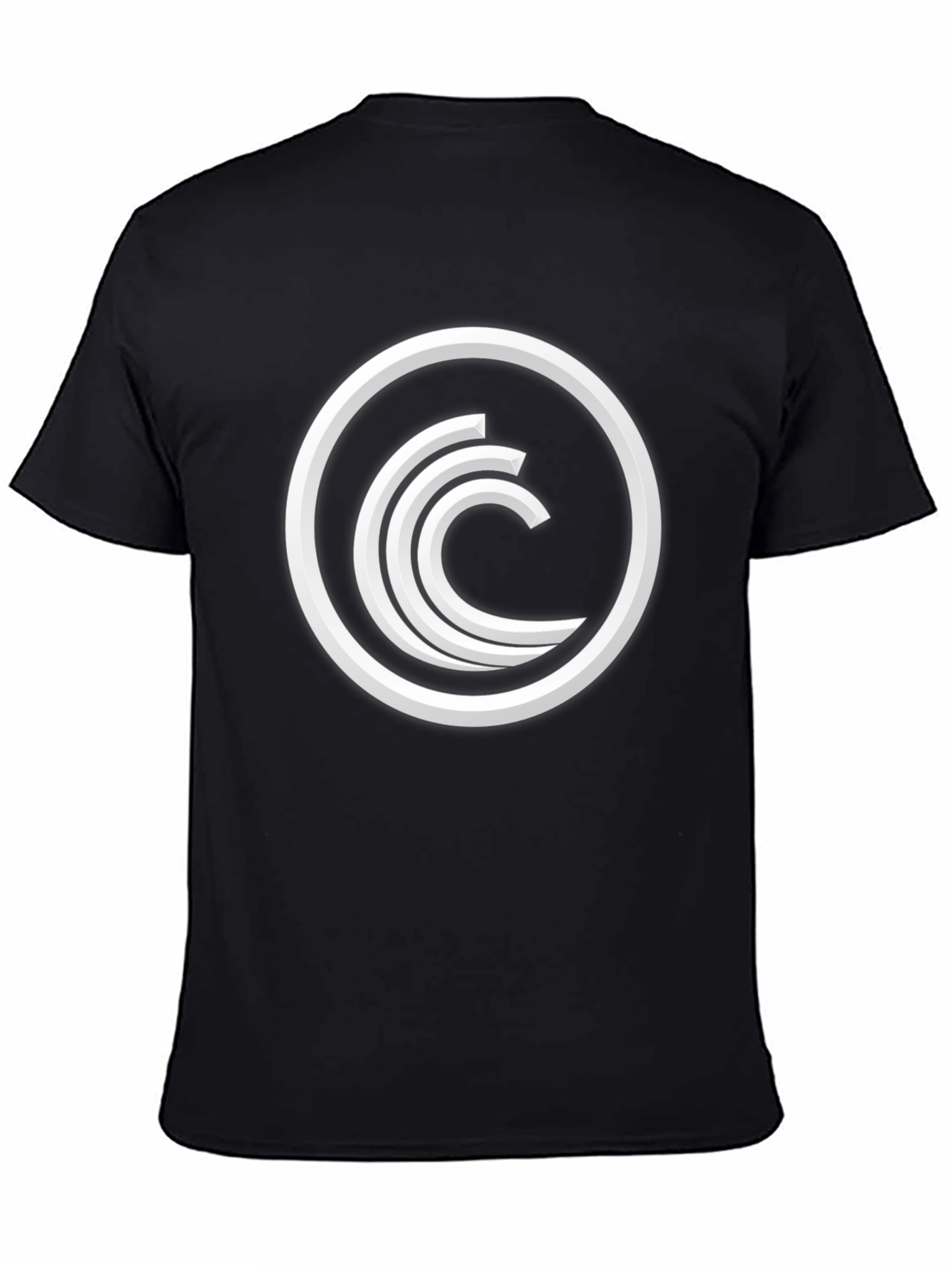 Modern Graphic Tee - Circle Design