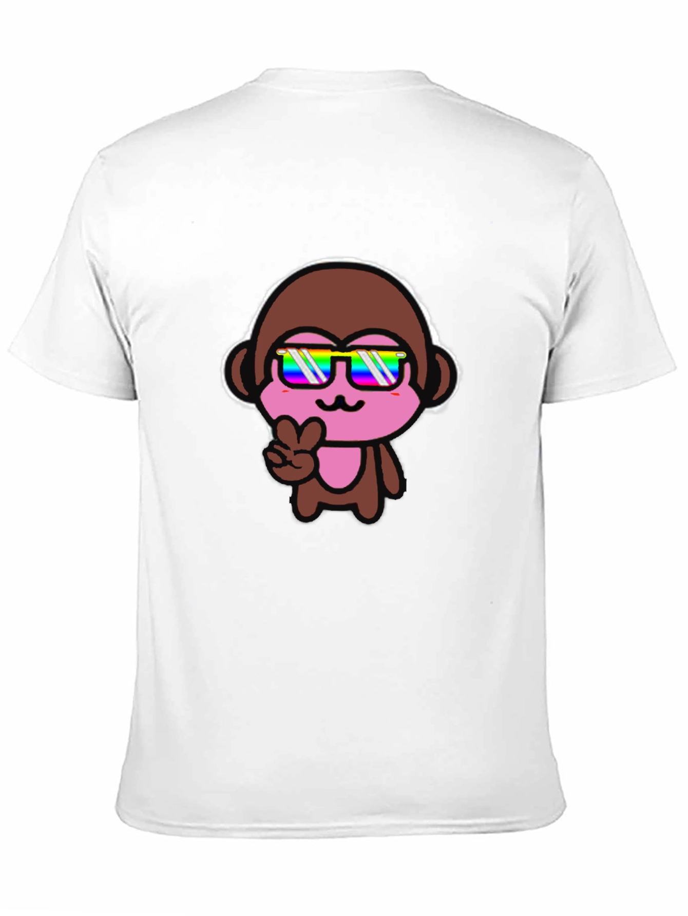 Cool Monkey Graphic Tee - Stylish Black T-Shirt