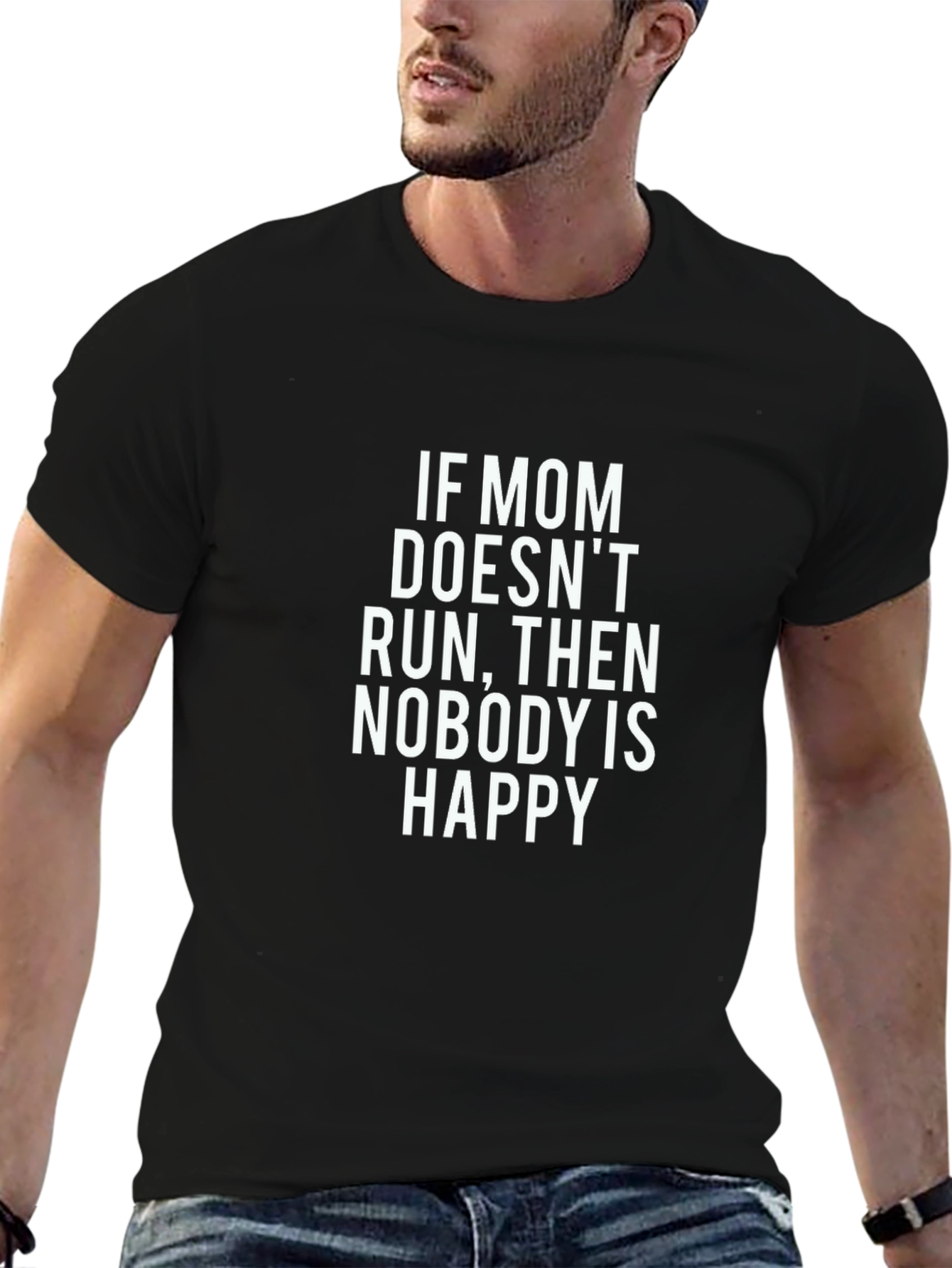 Funny Mom Run T-Shirt - If Mom Doesnt Run...