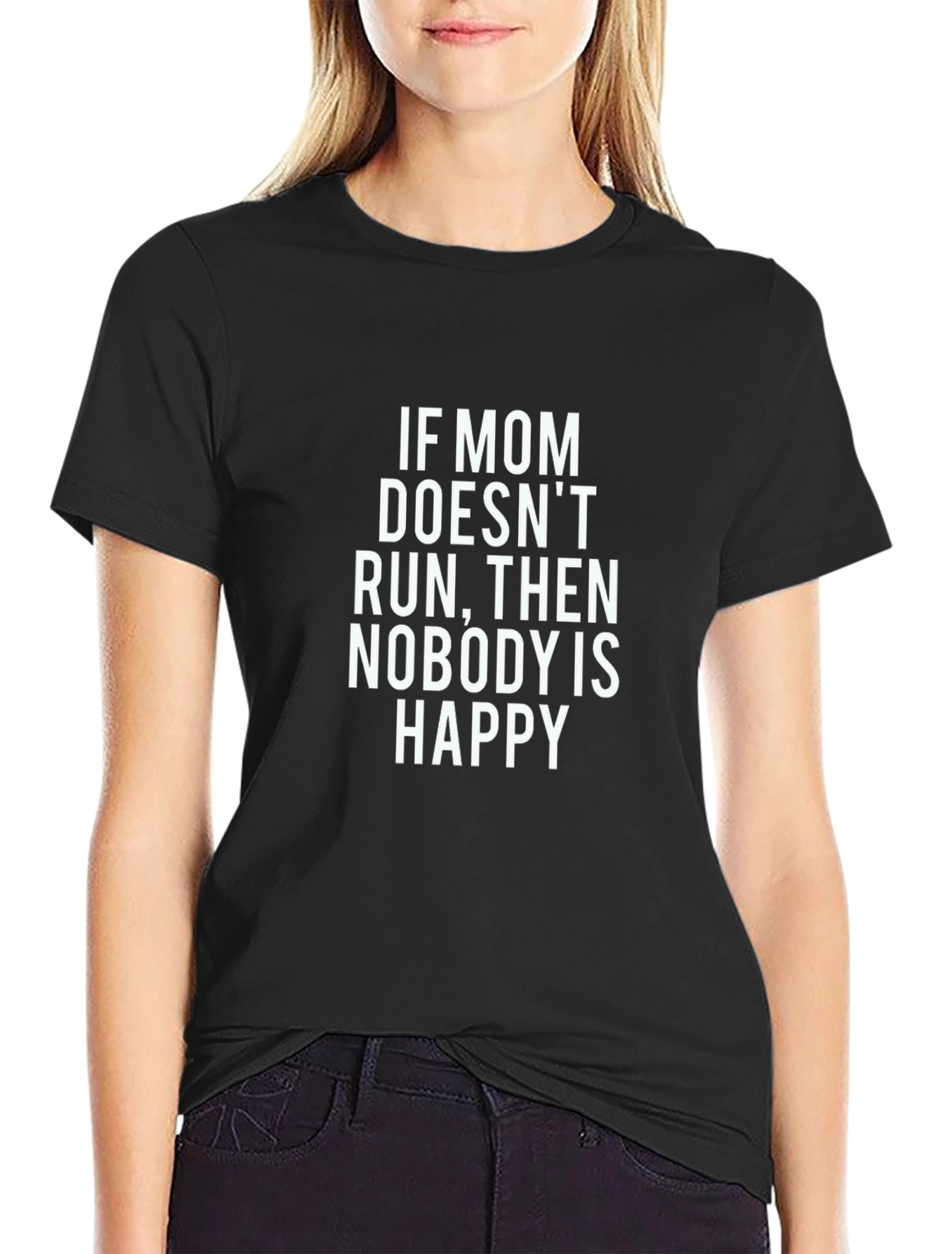 Funny Mom Run T-Shirt - If Mom Doesnt Run...