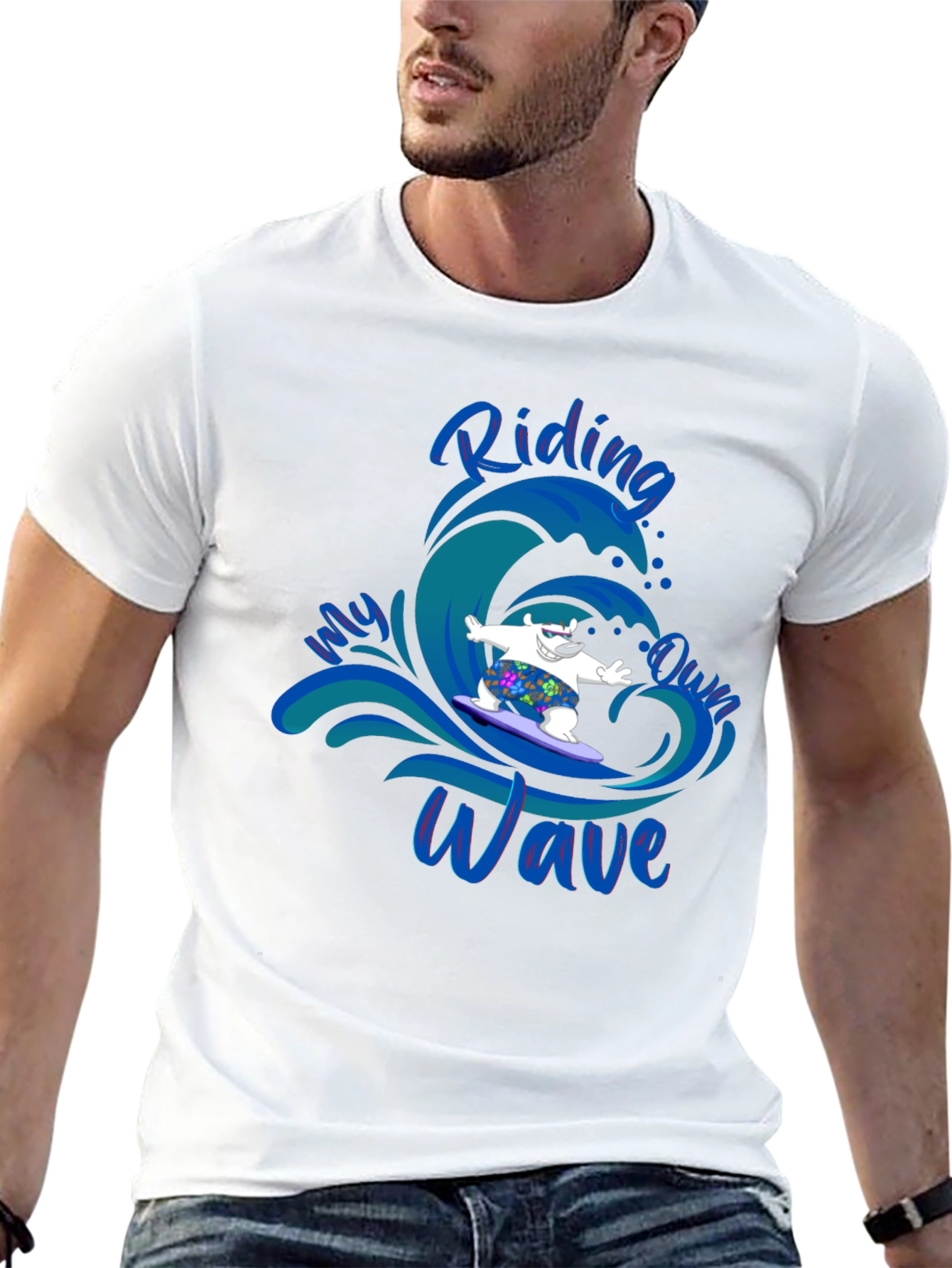Riding My Own Wave Graphic T-Shirt