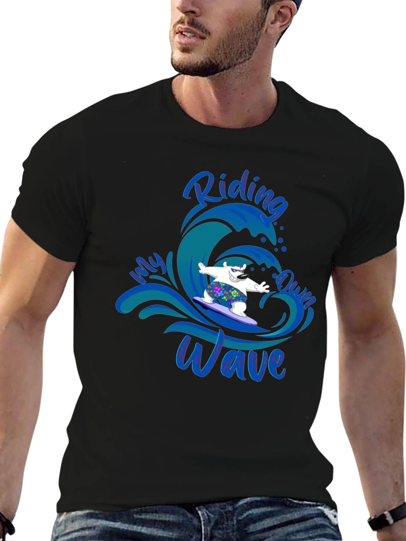 Riding My Own Wave Graphic T-Shirt