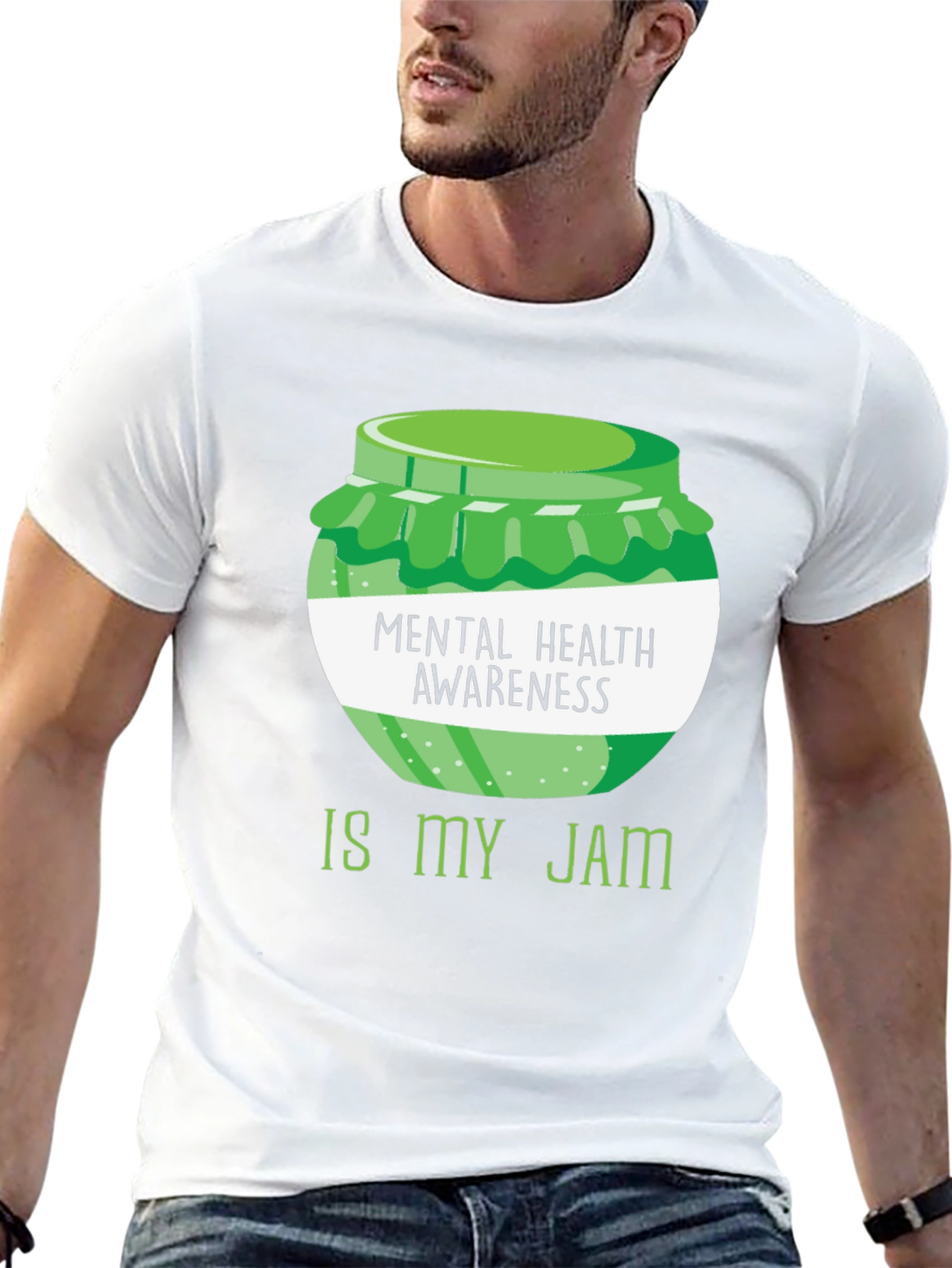 Mental Health Awareness Is My Jam Graphic Tee
