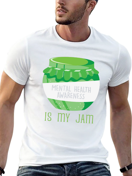 Mental Health Awareness Is My Jam Graphic Tee