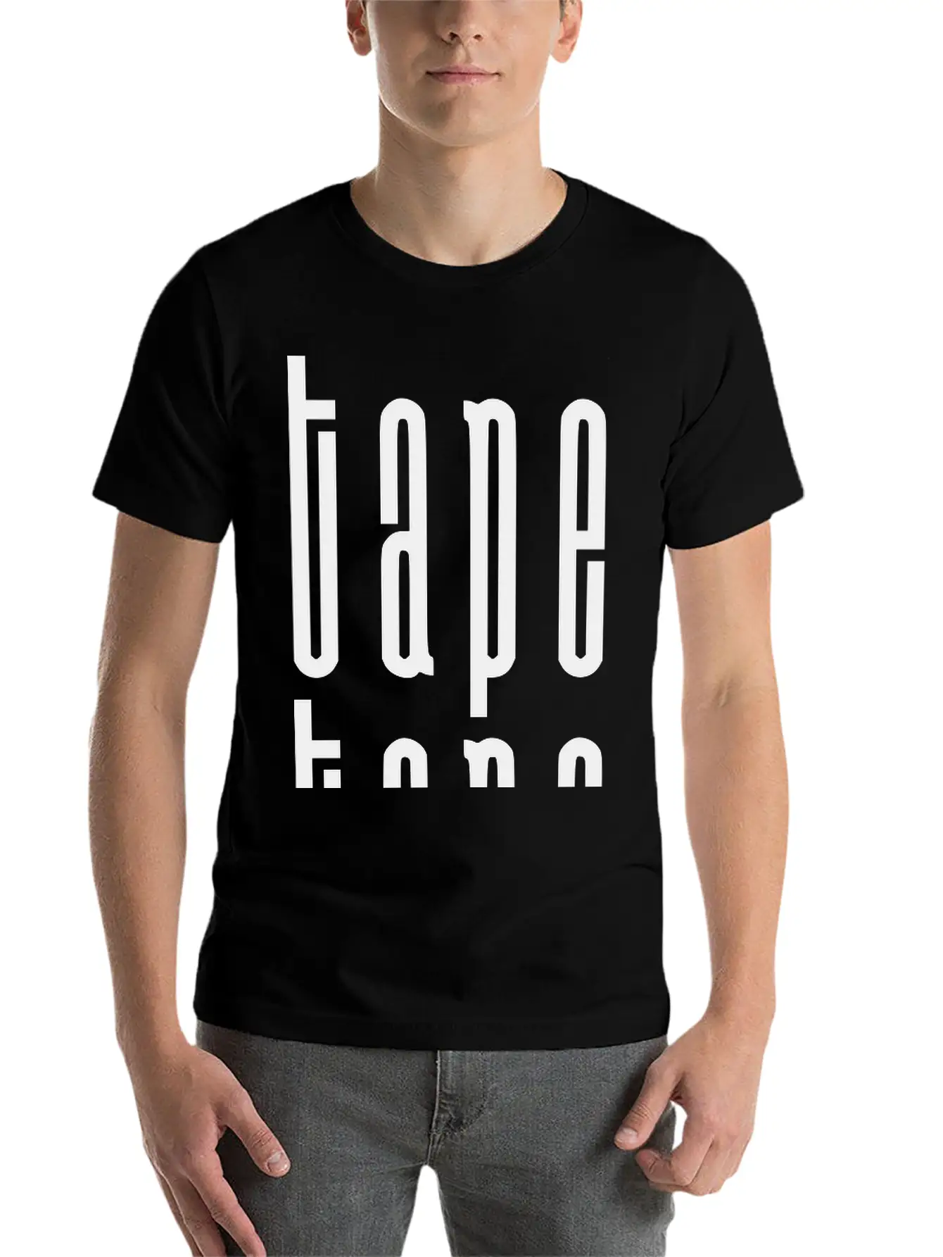 "Piled Up" Logo Unisex Casual T-Shirt – Clean Design For Daily Comfort