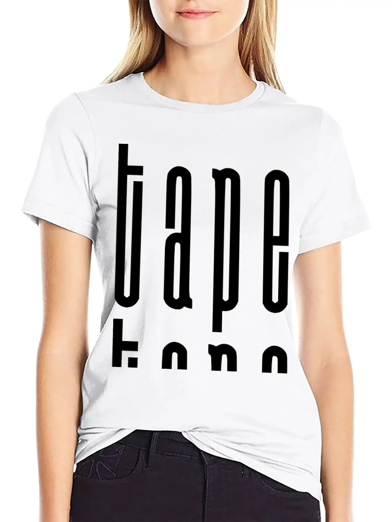 "Piled Up" Logo Unisex Casual T-Shirt – Clean Design For Daily Comfort