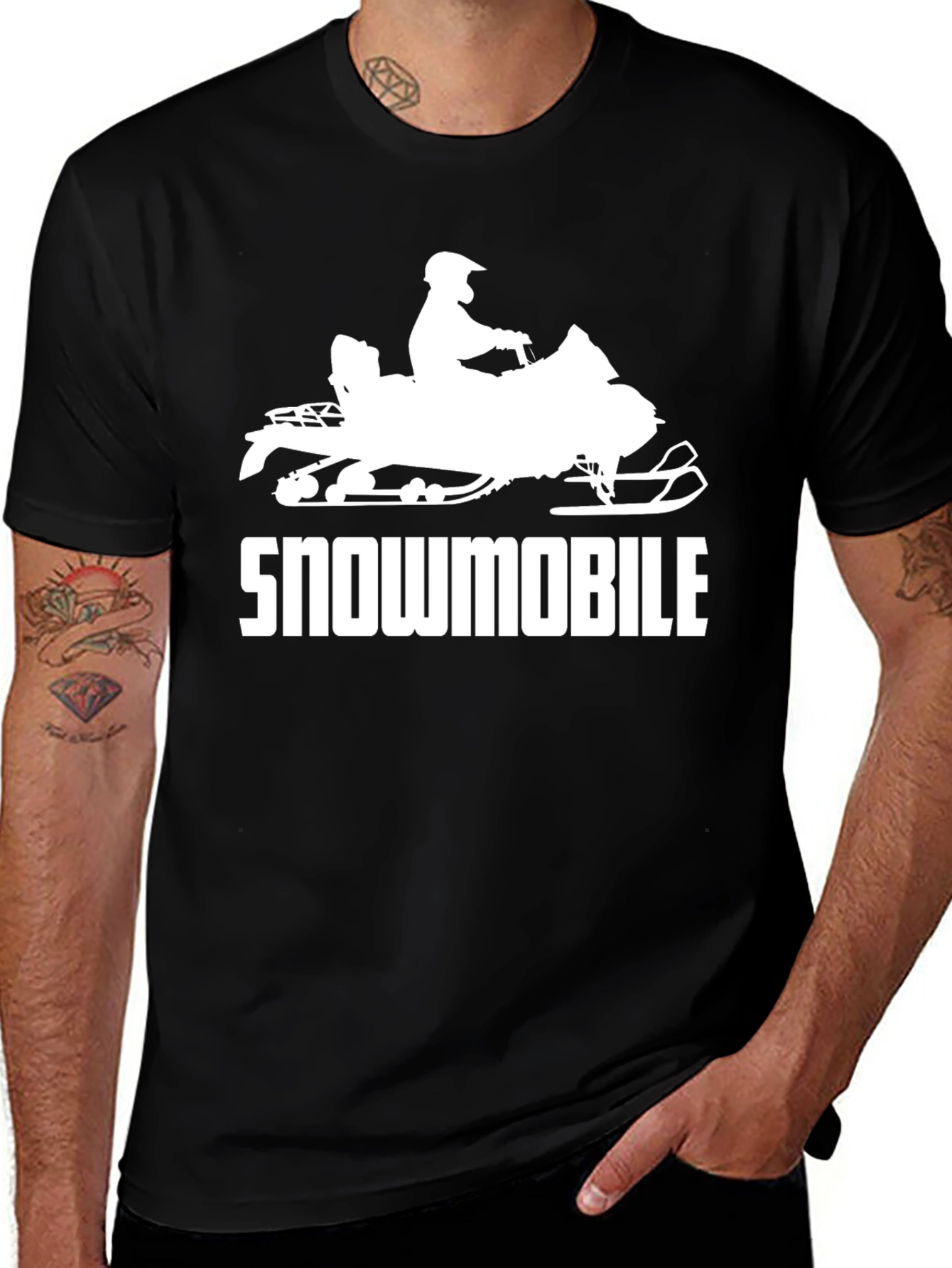 Snowmobile Graphic Tee - Ride On!