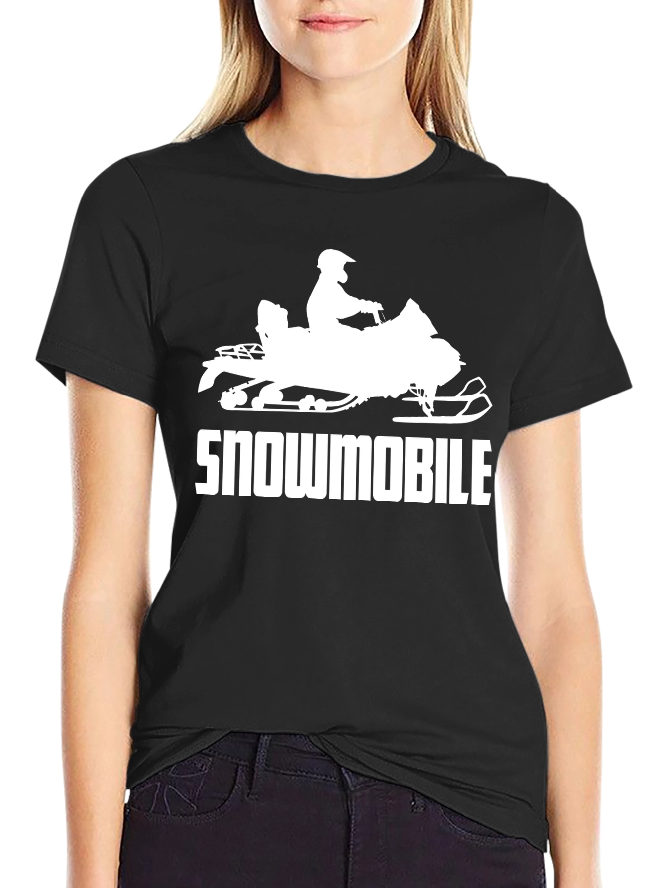 Snowmobile Graphic Tee - Ride On!