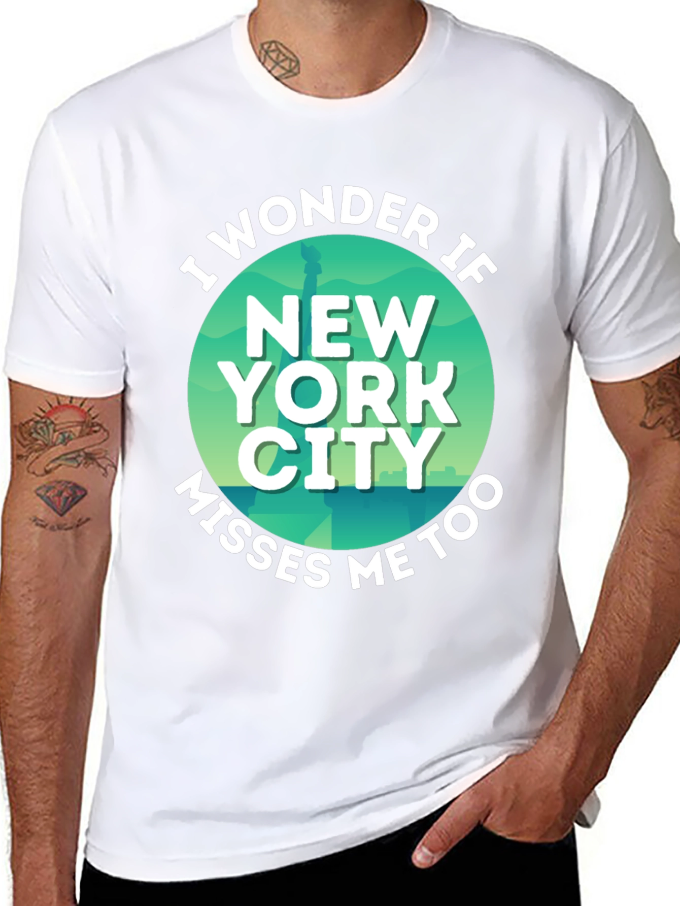 New York City Misses Me Too Graphic T-Shirt
