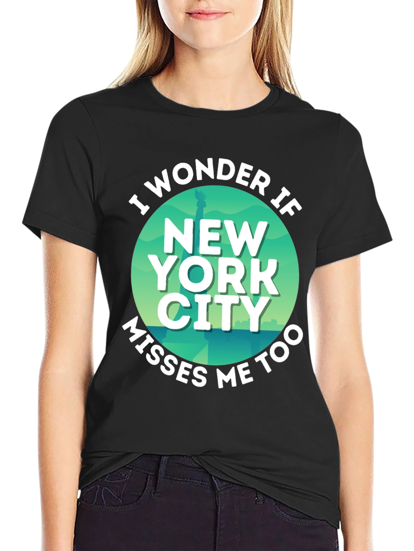 New York City Misses Me Too Graphic T-Shirt