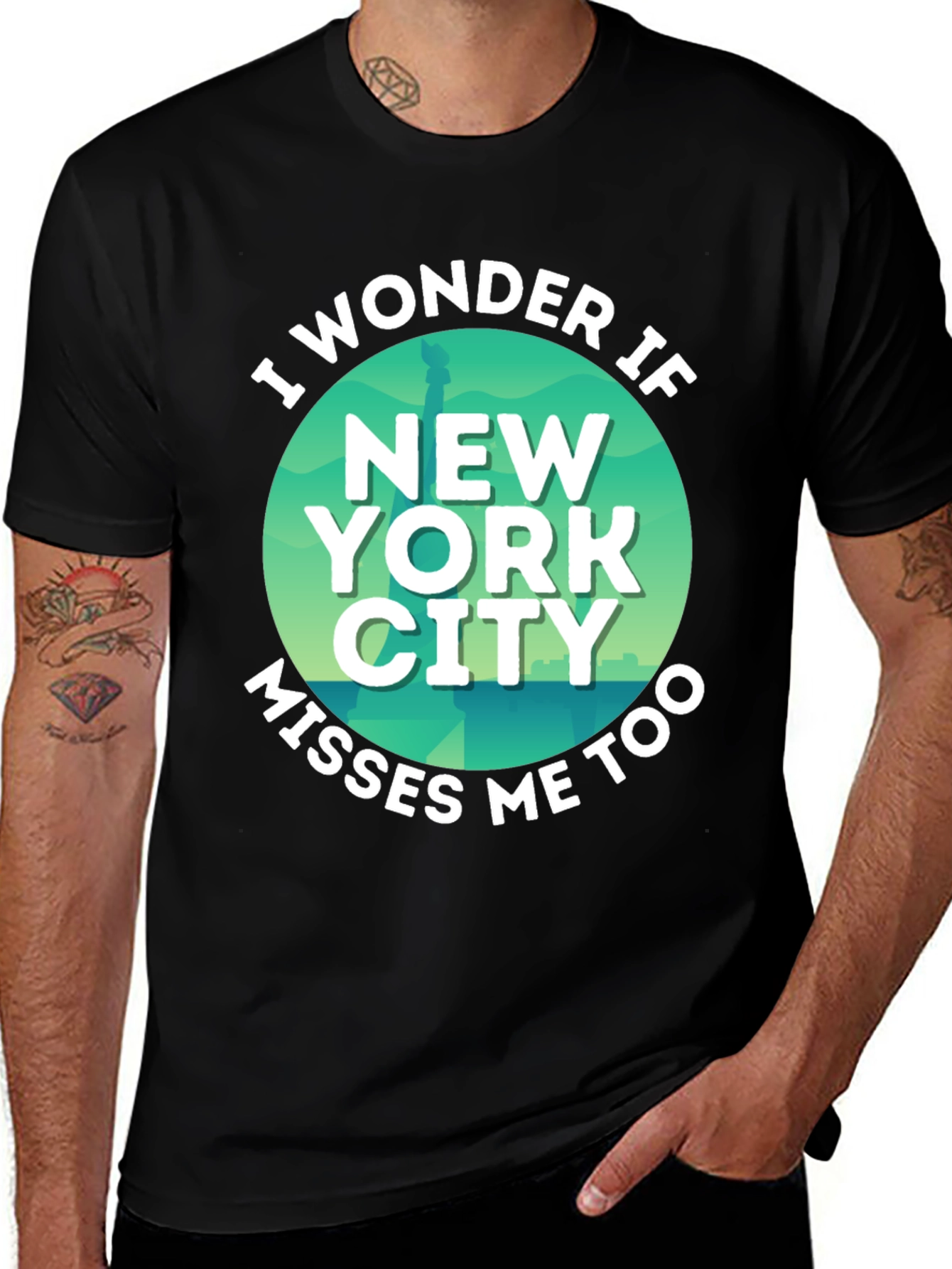 New York City Misses Me Too Graphic T-Shirt