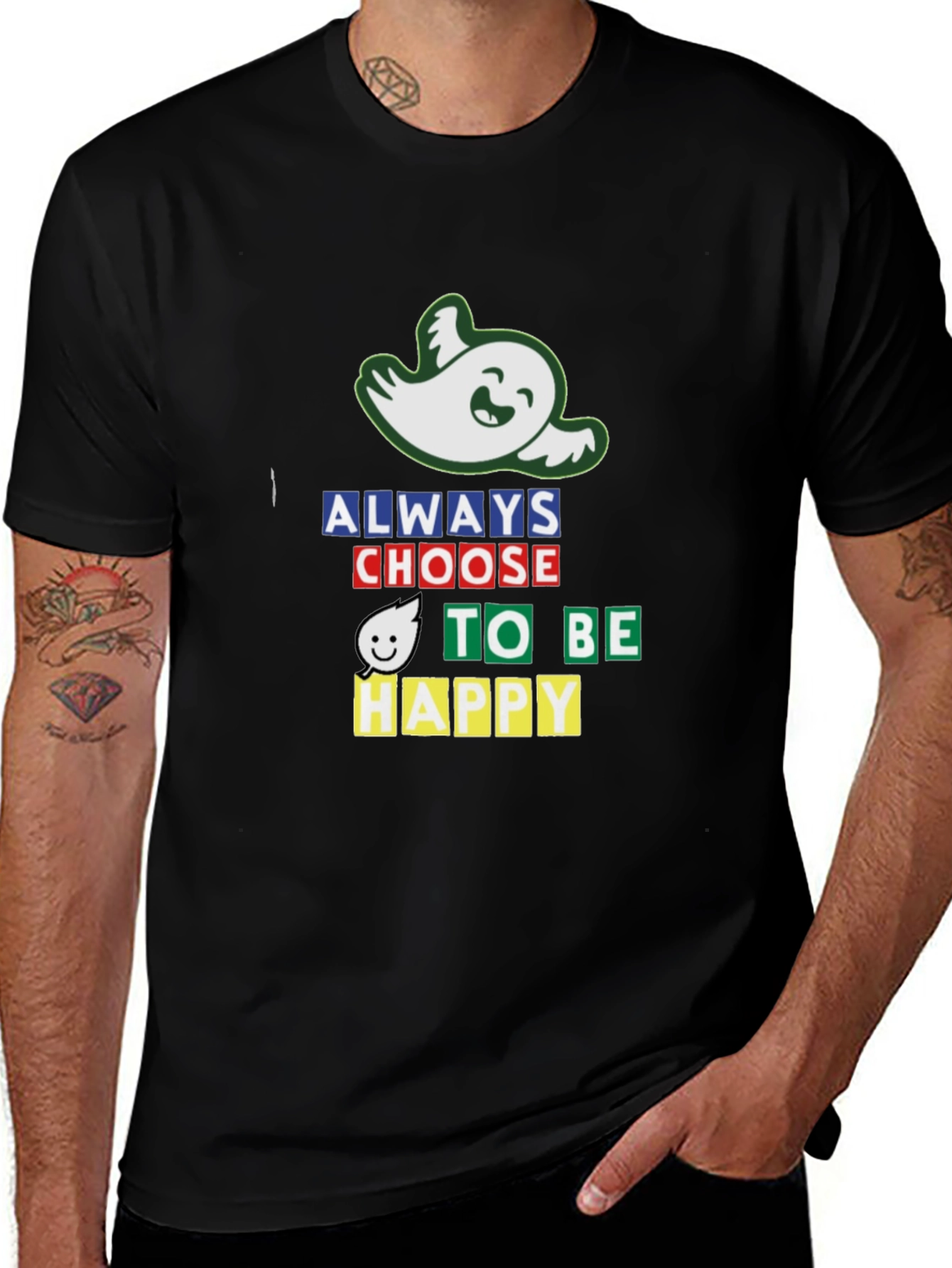 Always Choose to be Happy Graphic T-Shirt