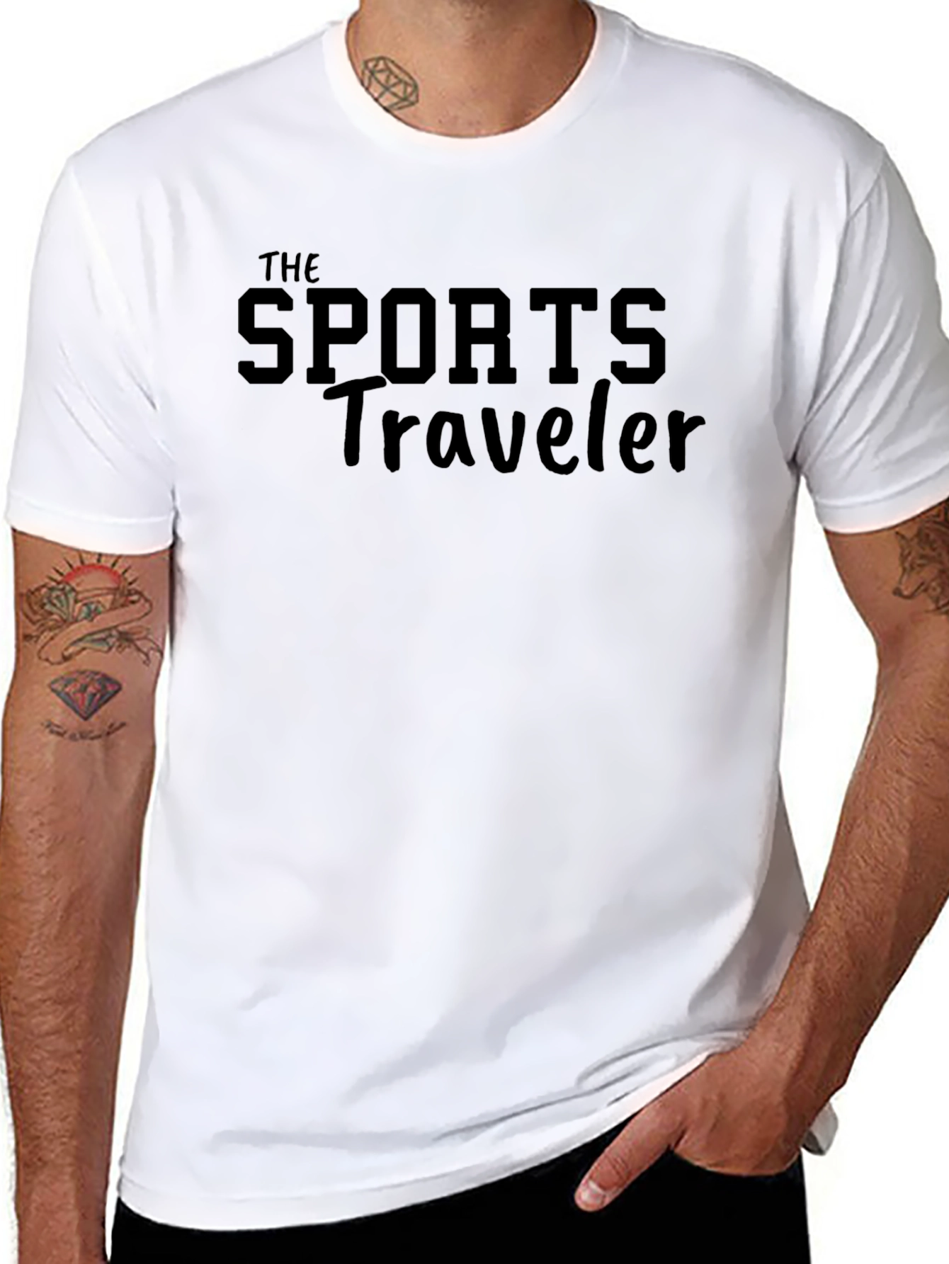 The Sports Traveler Graphic Tee - Classic Fit