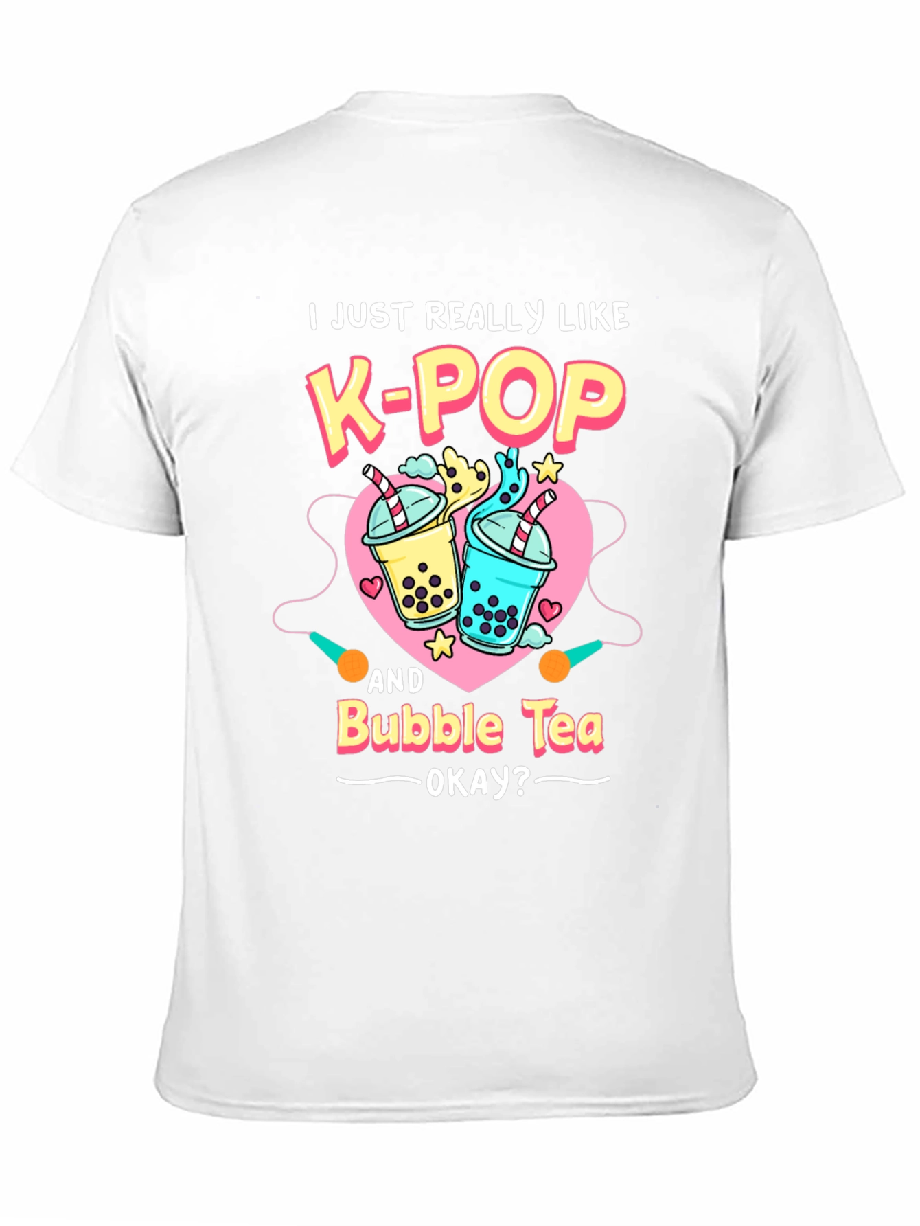 K-Pop & Bubble Tea Graphic Tee