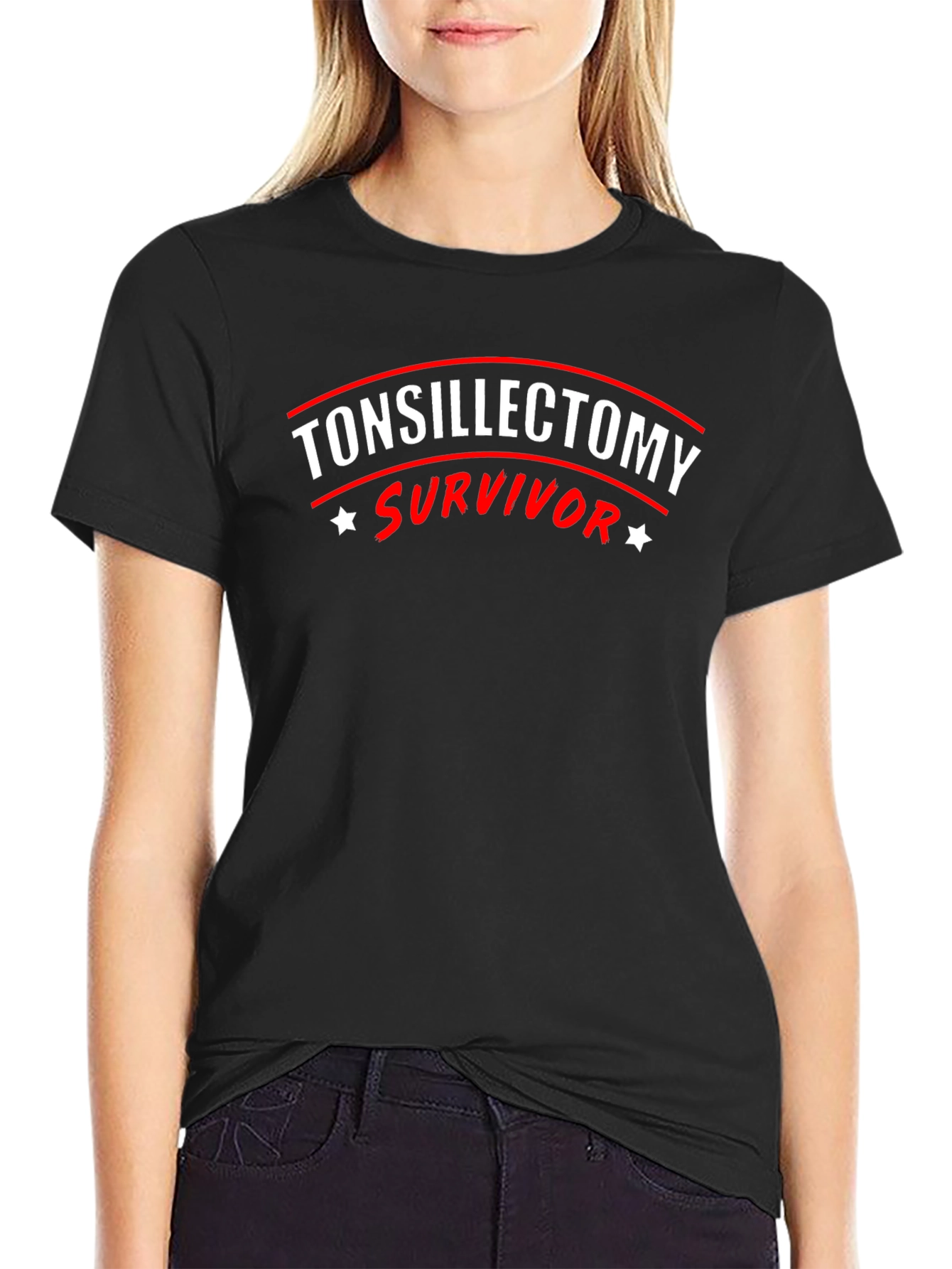 Tonsillectomy Survivor Graphic T-Shirt