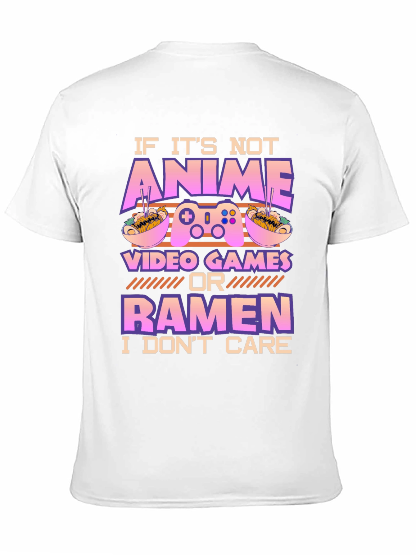 Anime Video Games Ramen T-Shirt