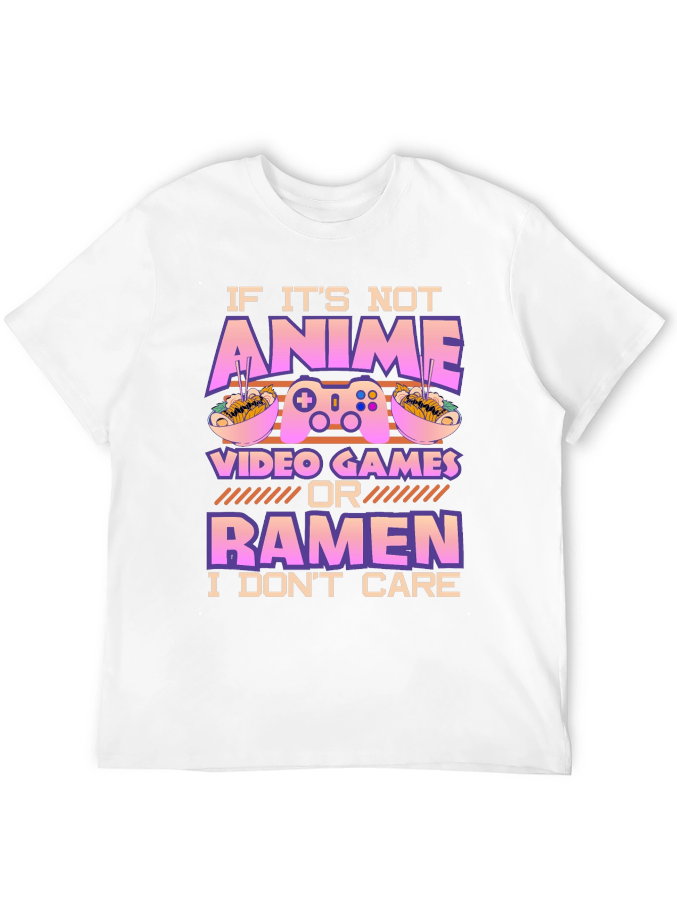 Anime Video Games Ramen T-Shirt