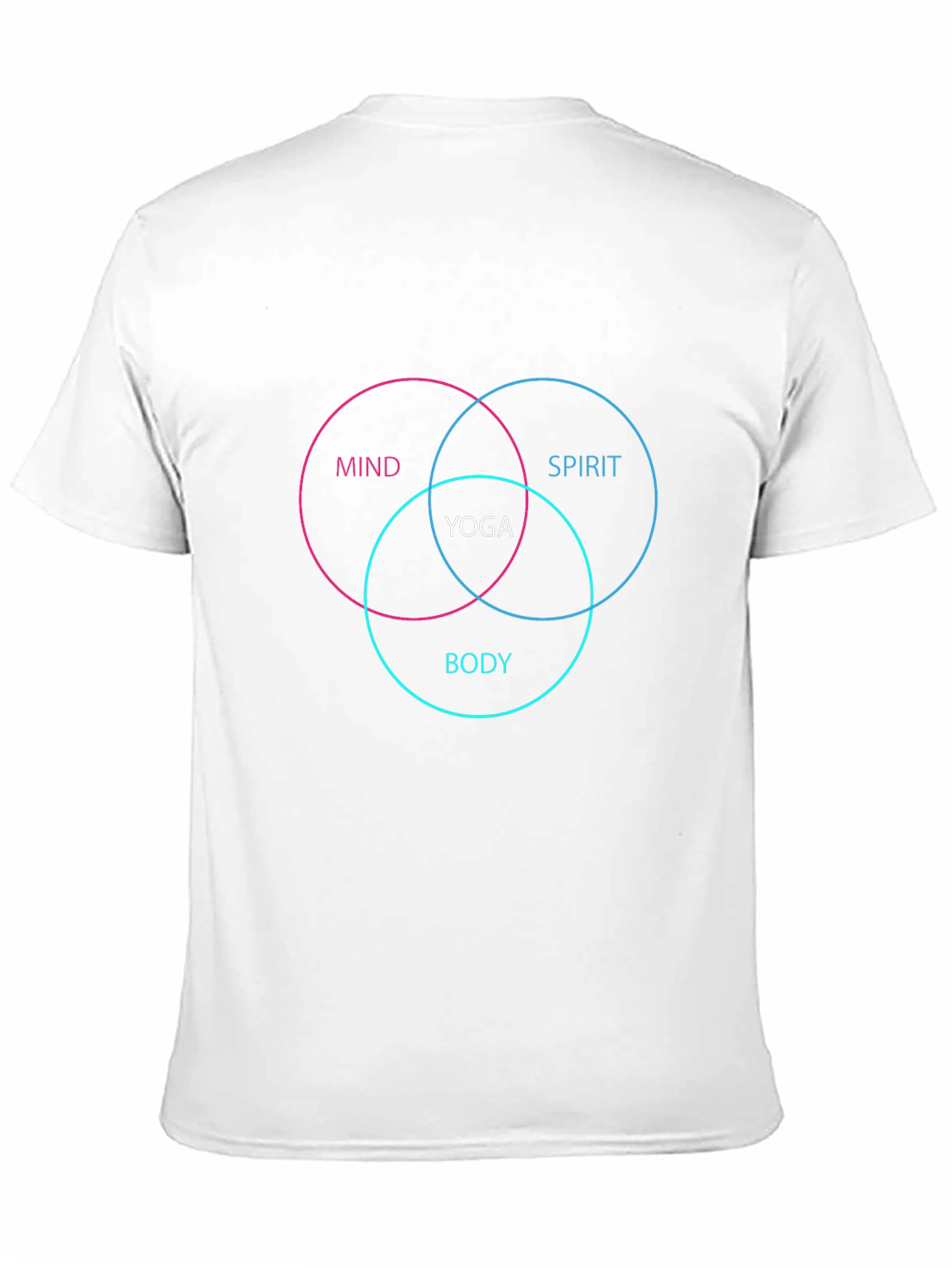 Mind Body Spirit Yoga T-Shirt Black