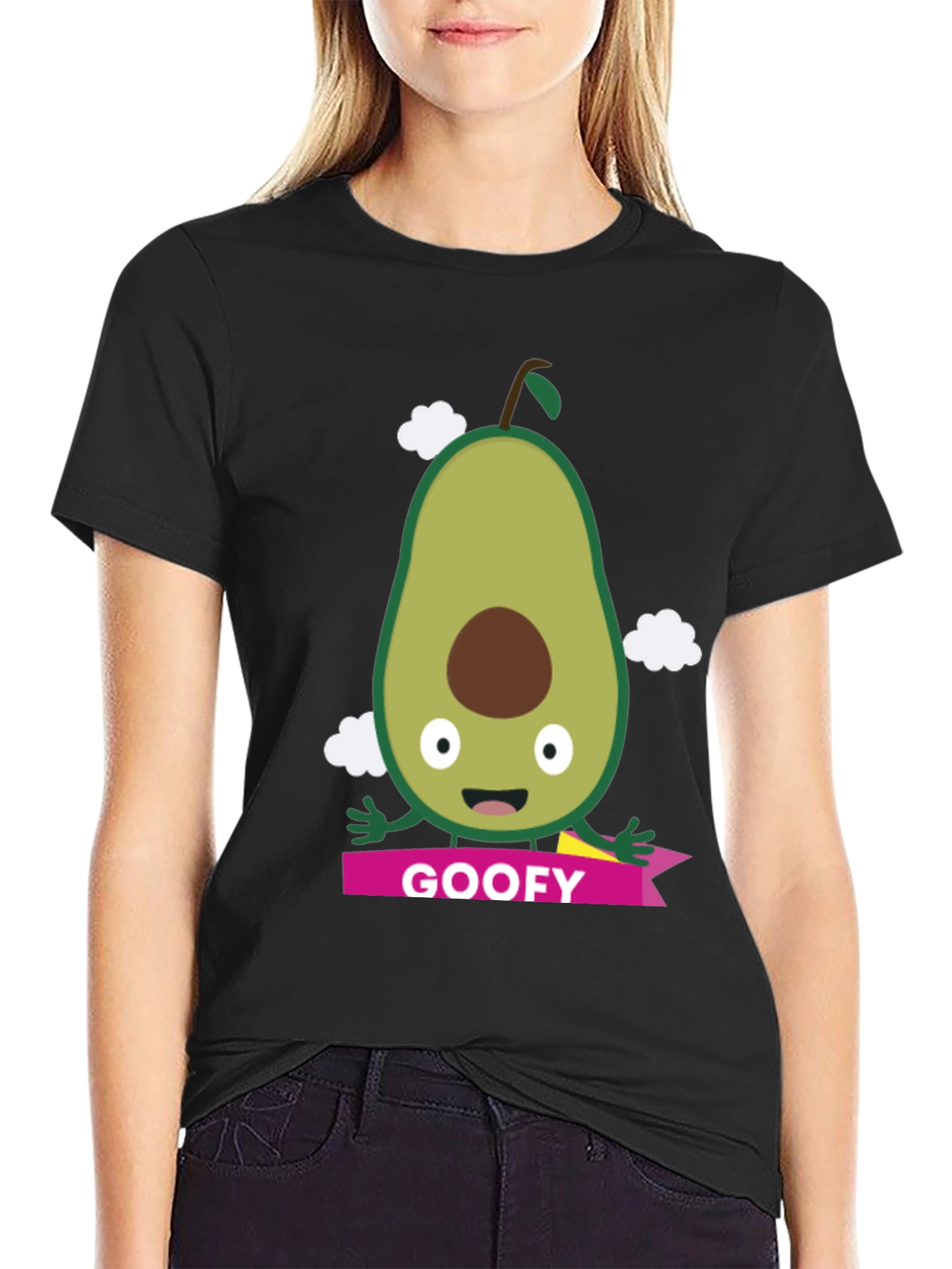 Goofy Avocado Graphic Tee