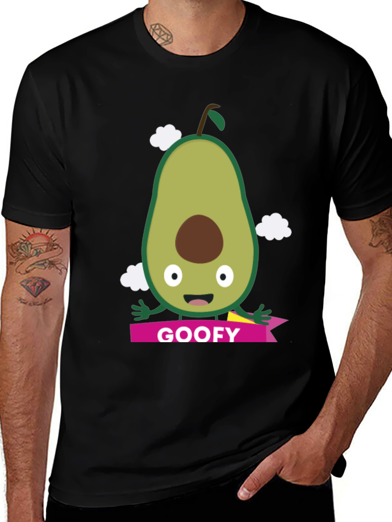 Goofy Avocado Graphic Tee