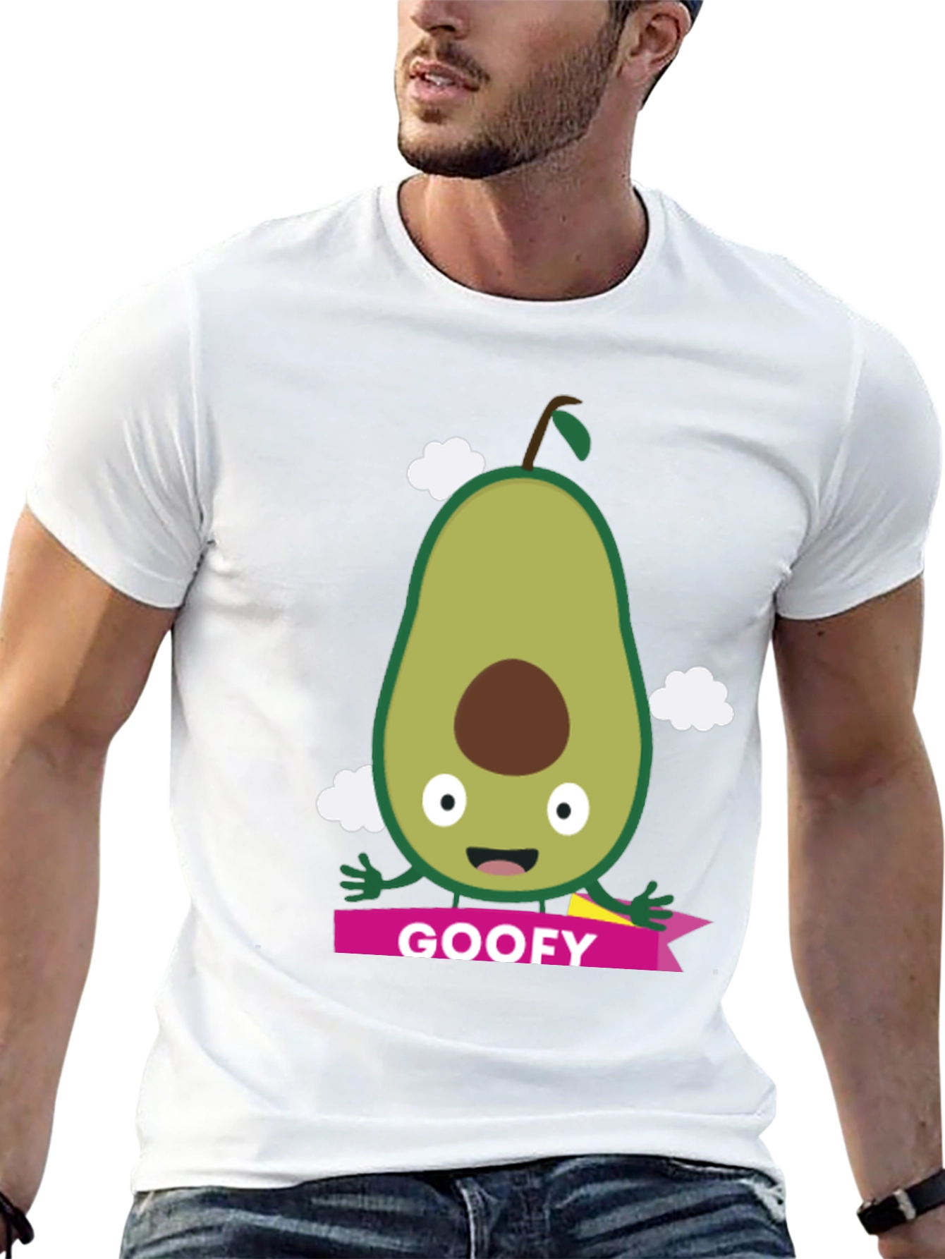 Goofy Avocado Graphic Tee