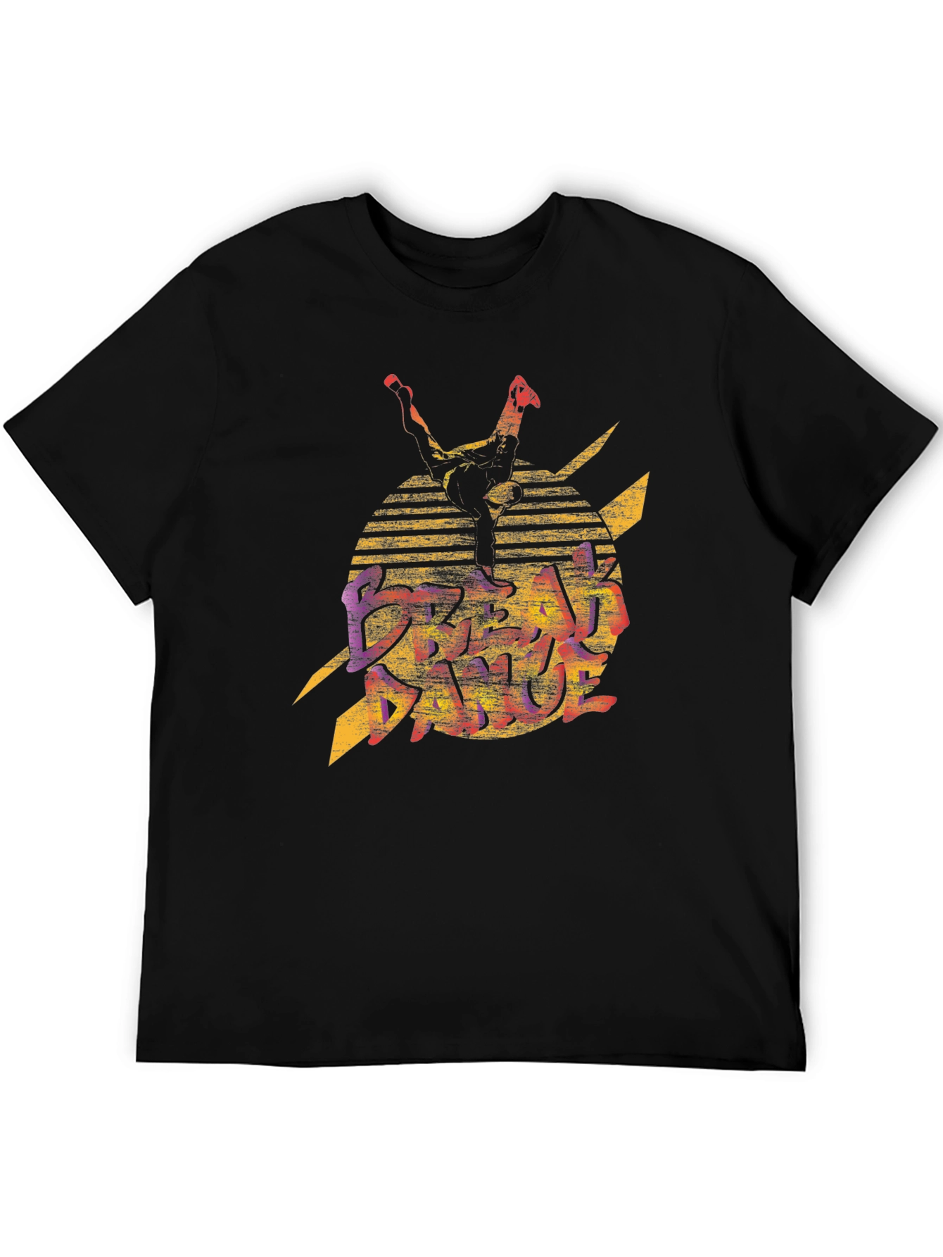 Retro Graphic Tee - Break Dance Inspired