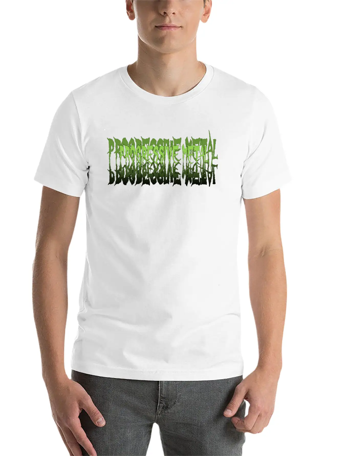 PROGRESSIVE METAL Unisex Casual T-Shirt – Clean Design For Daily Comfort