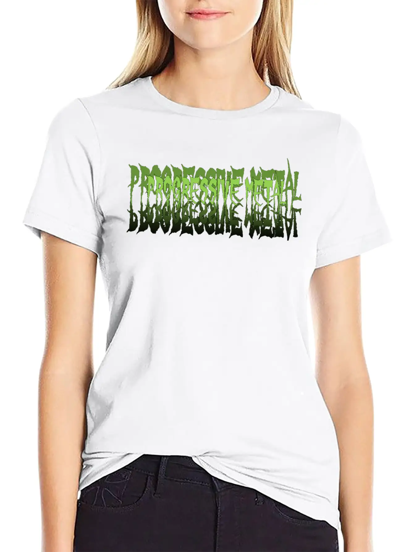 PROGRESSIVE METAL Unisex Casual T-Shirt – Clean Design For Daily Comfort