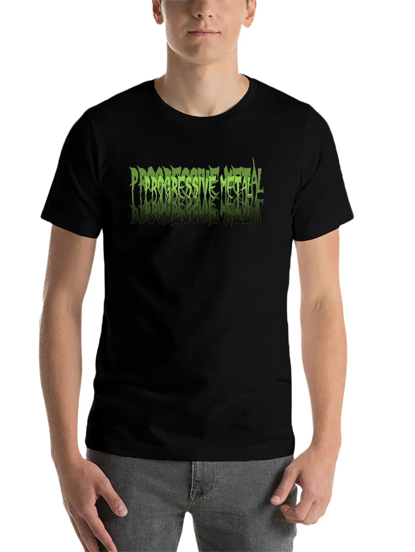 PROGRESSIVE METAL Unisex Casual T-Shirt – Clean Design For Daily Comfort