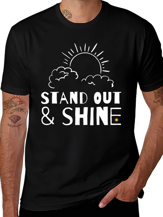 Stand Out & Shine Graphic Tee - Comfort Fit
