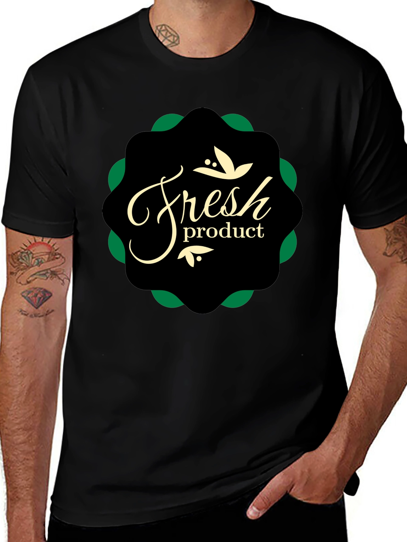 Fresh Product Black T-Shirt