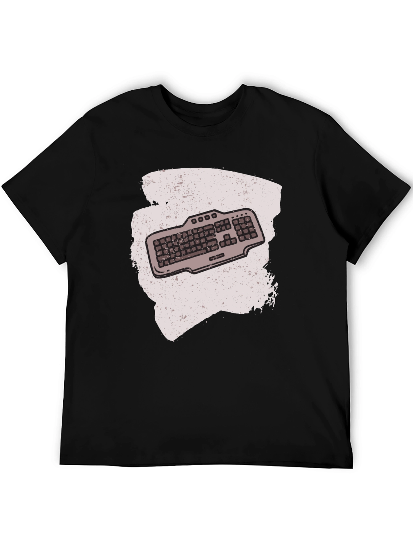 Keyboard Graphic T-Shirt - Gamer Style