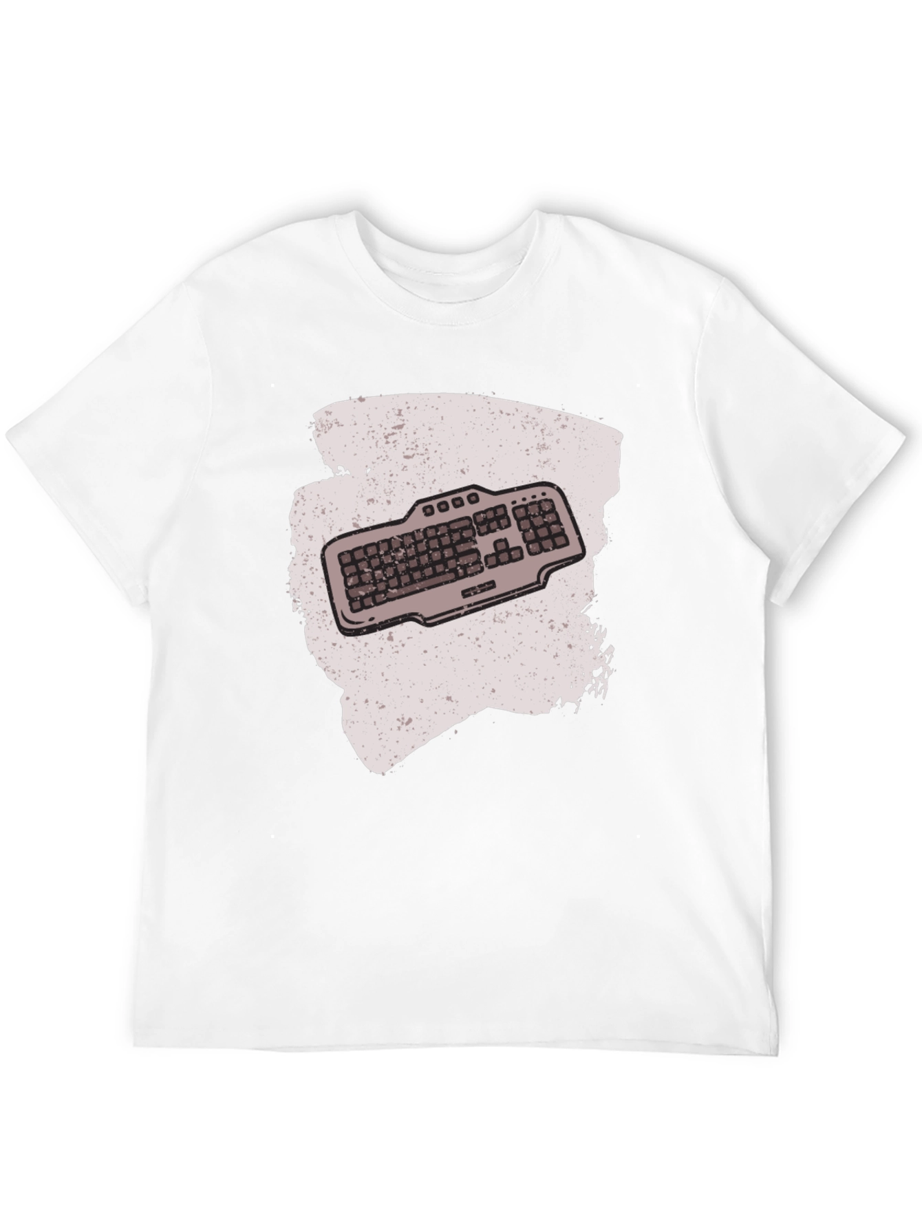 Keyboard Graphic T-Shirt - Gamer Style
