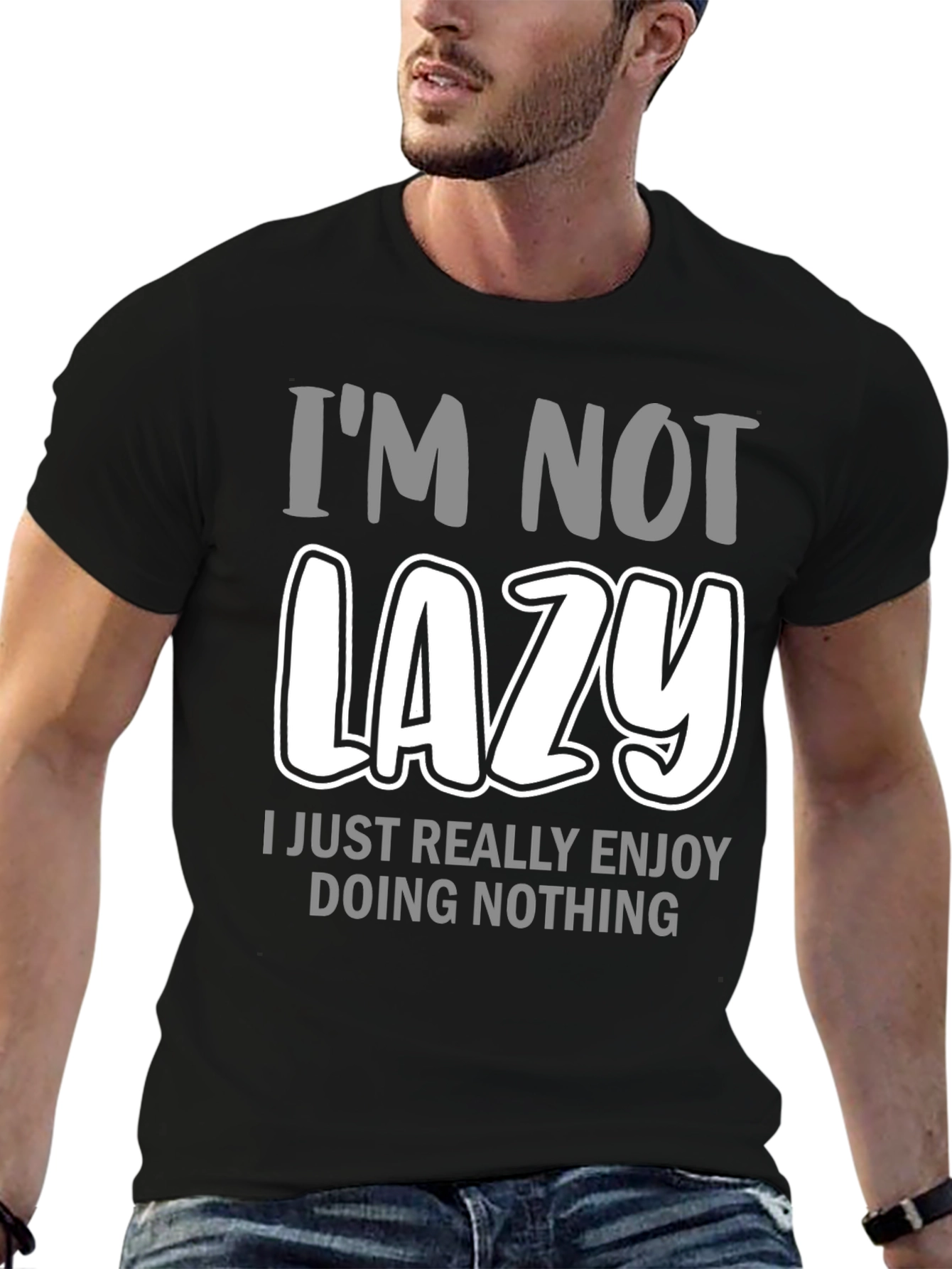 Im Not Lazy Graphic Tee