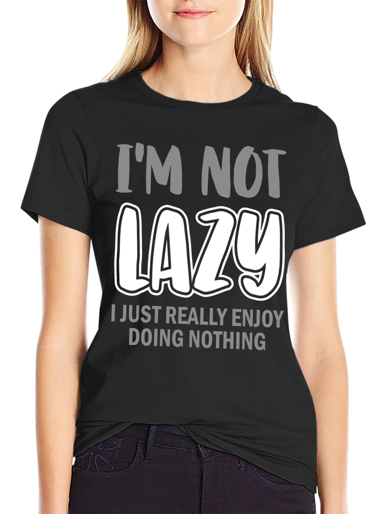 Im Not Lazy Graphic Tee