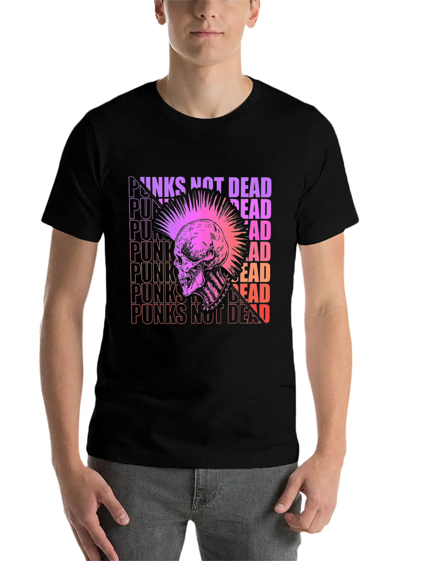 Punk Rock Pogo Anarchy Punks Punk Rockers Punk Unisex Casual T-Shirt – Clean Design For Daily Comfort