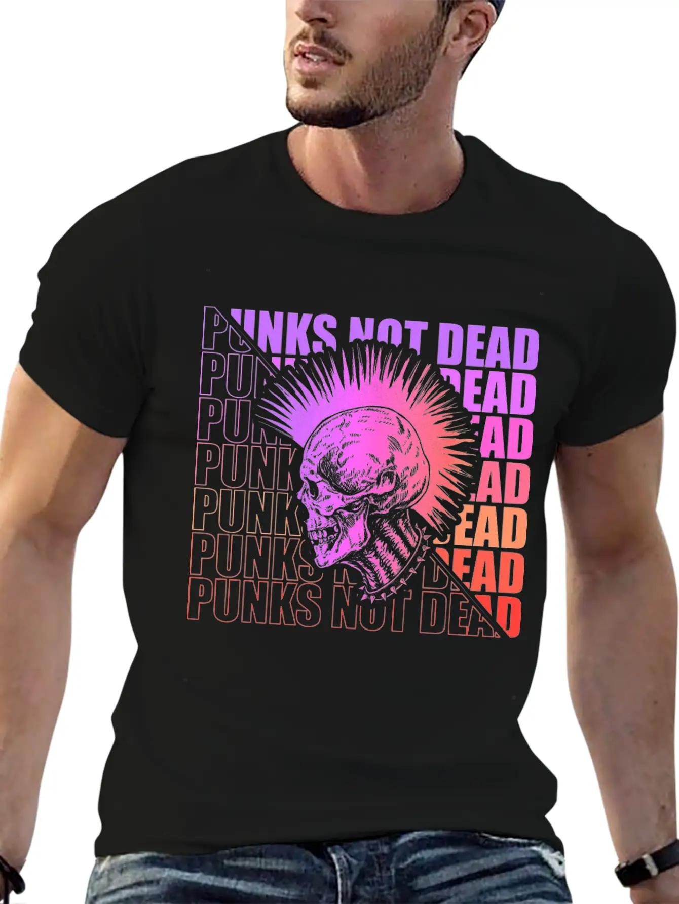 Punk Rock Pogo Anarchy Punks Punk Rockers Punk Unisex Casual T-Shirt – Clean Design For Daily Comfort