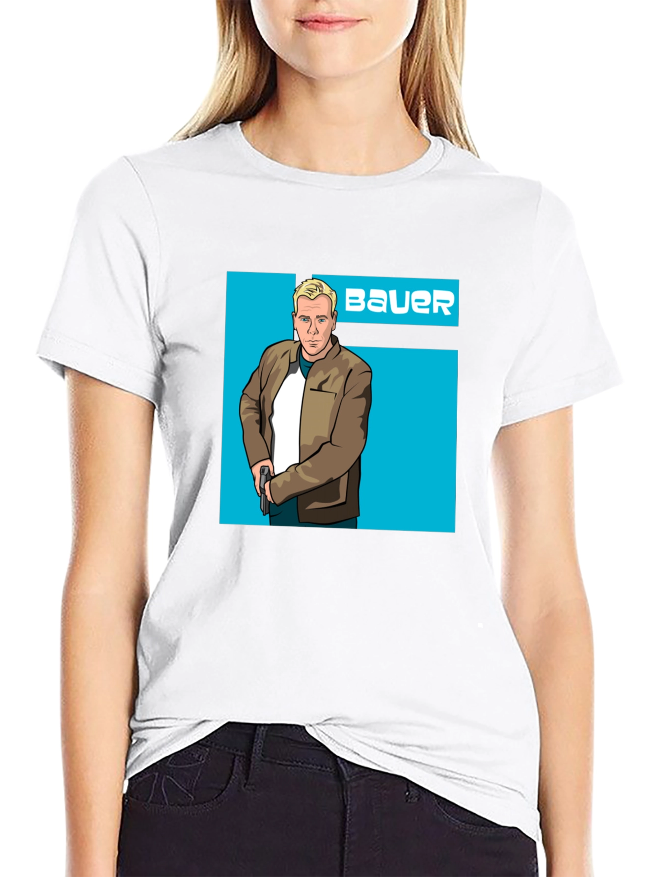 Bauer Graphic Tee - Mens Black T-Shirt