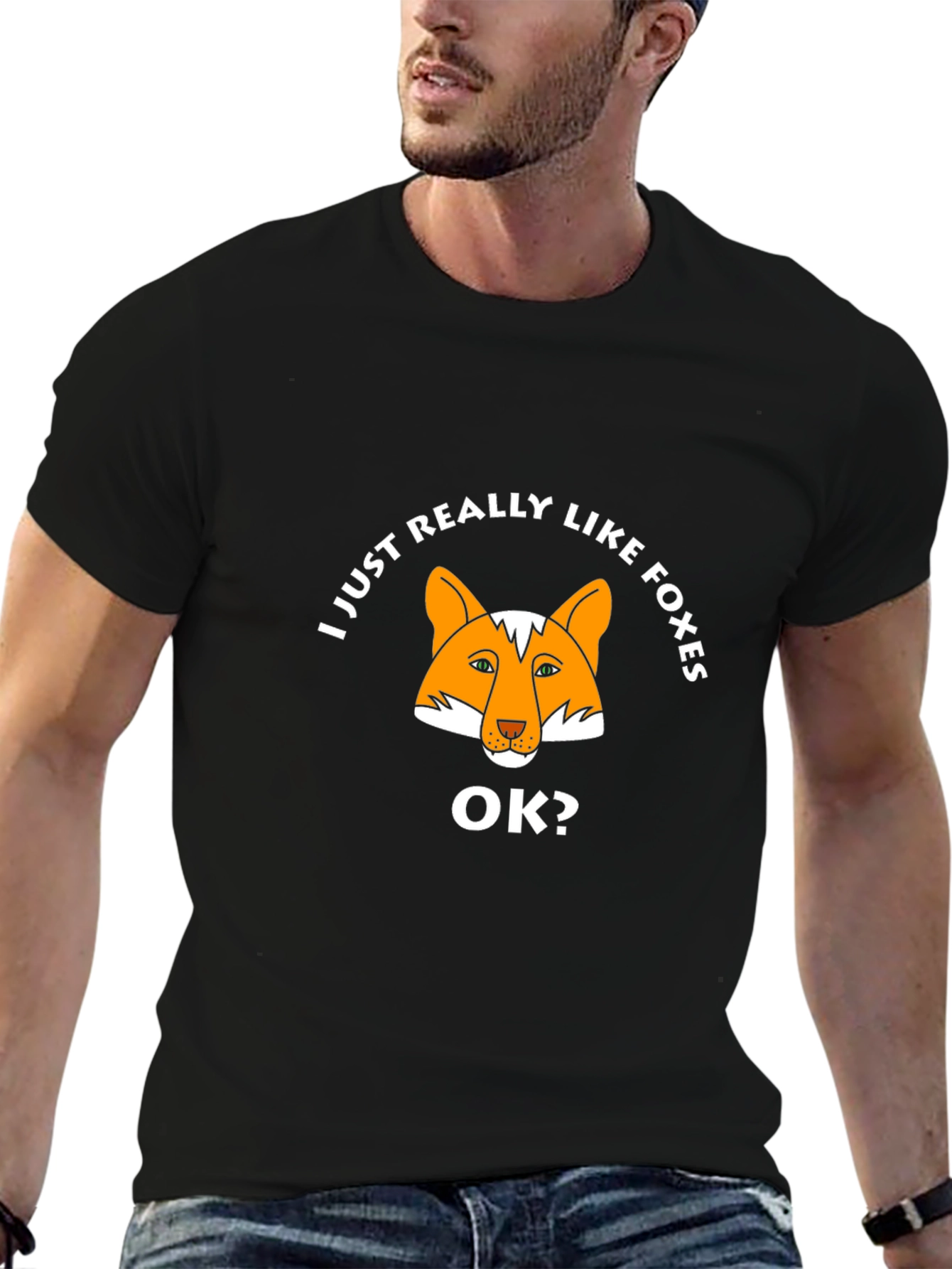 I Just Really Like Foxes OK? T-Shirt