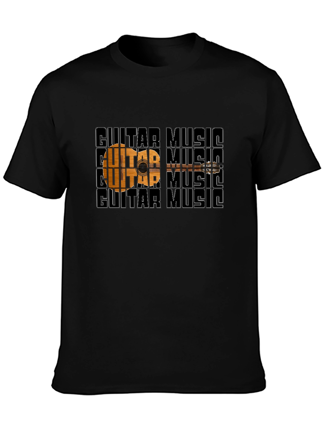 Guitar Music Graphic T-Shirt