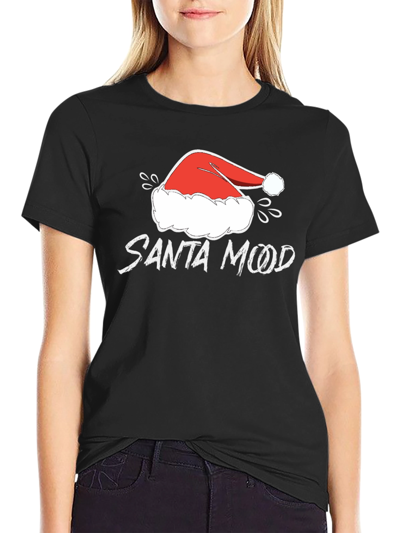 Santa Mood Graphic Tee