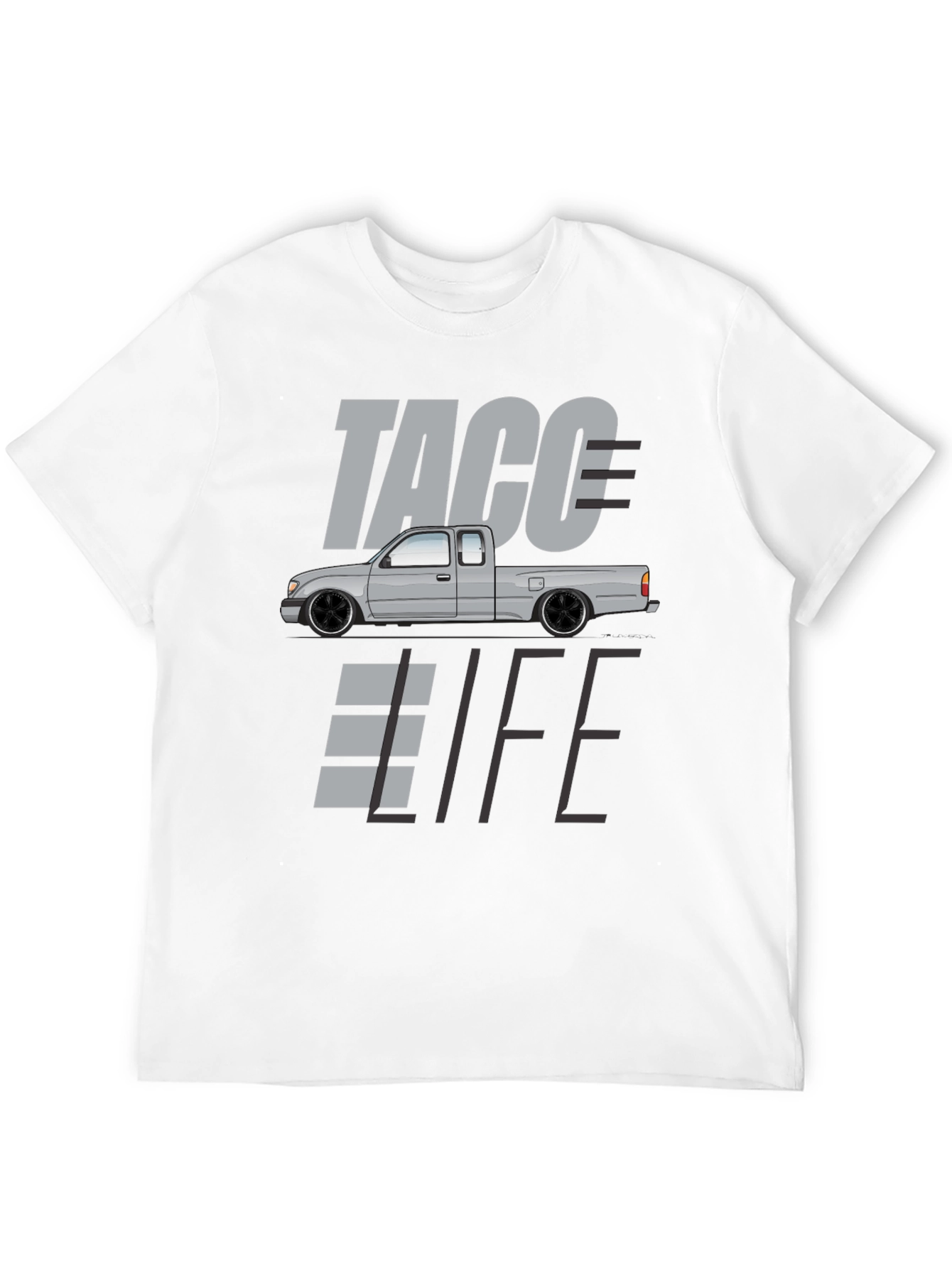 Taco Life Graphic Tee - Mens Black T-Shirt