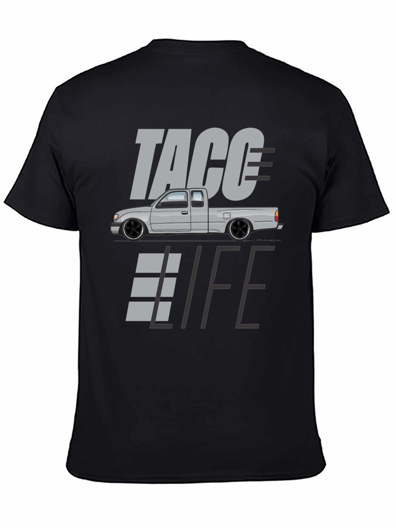 Taco Life Graphic Tee - Mens Black T-Shirt