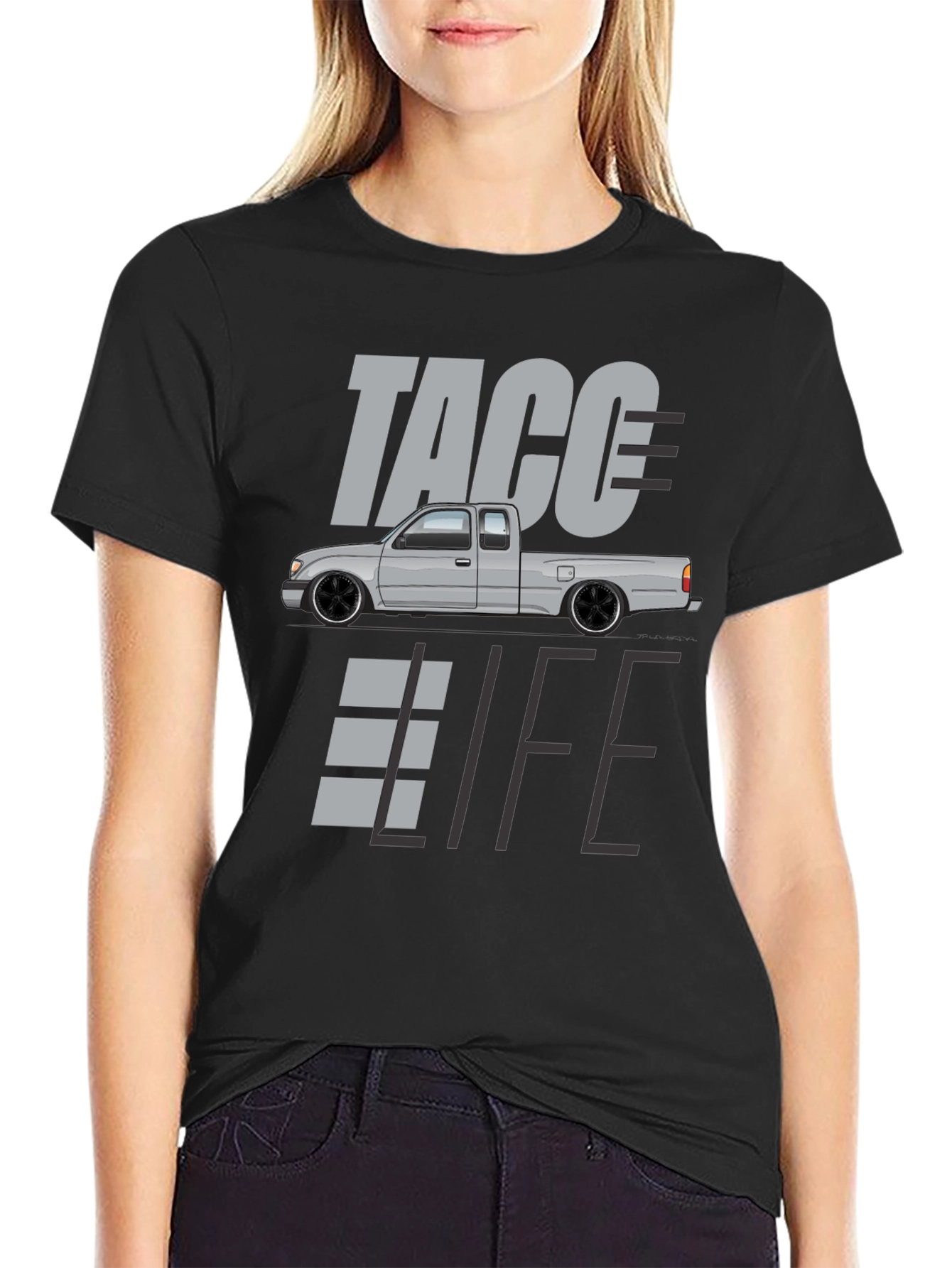 Taco Life Graphic Tee - Mens Black T-Shirt