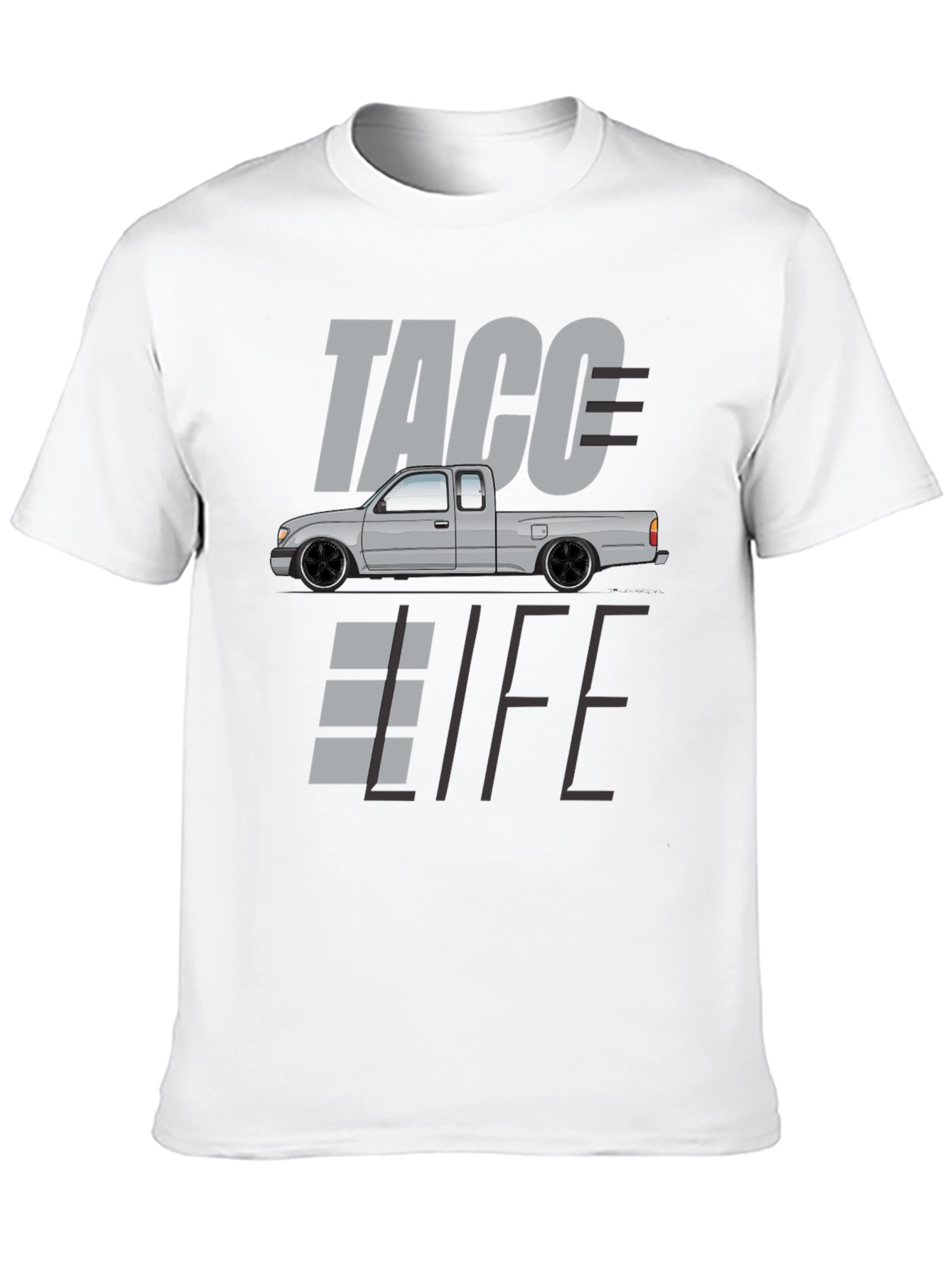 Taco Life Graphic Tee - Mens Black T-Shirt