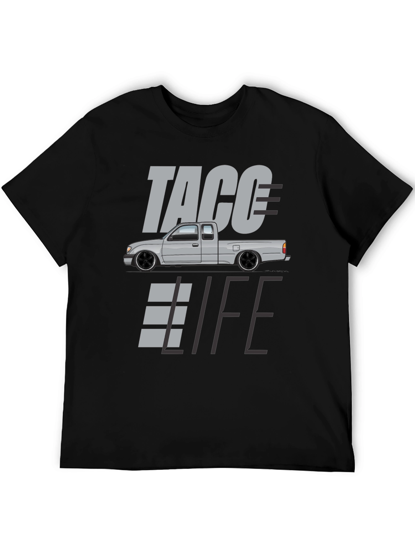 Taco Life Graphic Tee - Mens Black T-Shirt