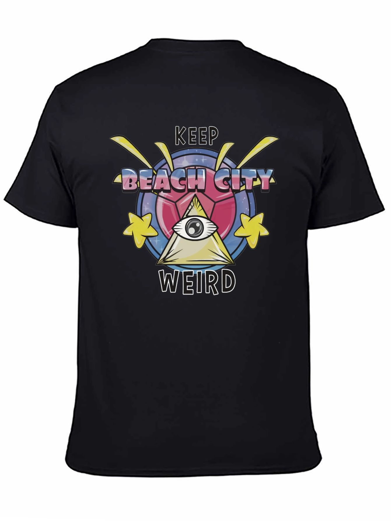 Keep Beach City Weird Graphic T-Shirt