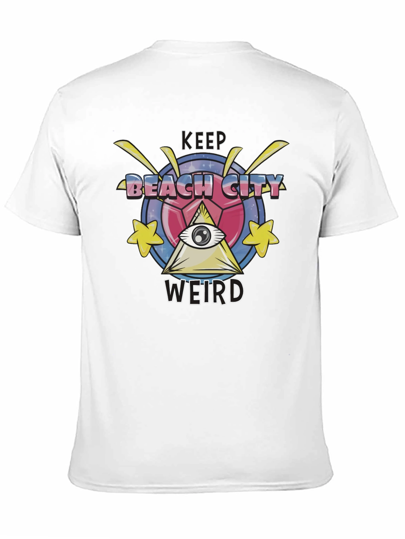 Keep Beach City Weird Graphic T-Shirt