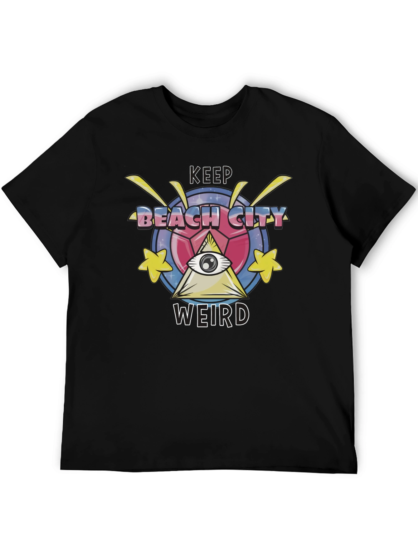 Keep Beach City Weird Graphic T-Shirt